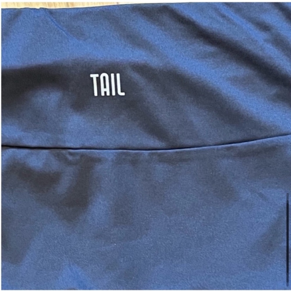 NWT Tail Activewear Doubles Skort in Black ruffle skirt and shorts size large - Picture 9 of 12